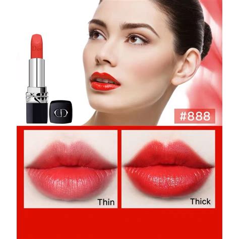 rouge dior 888 strong matte|Dior red lipstick.